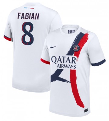 Paris Saint-Germain Fabian Ruiz #8 Segunda Equipación 2024-25 Manga Corta